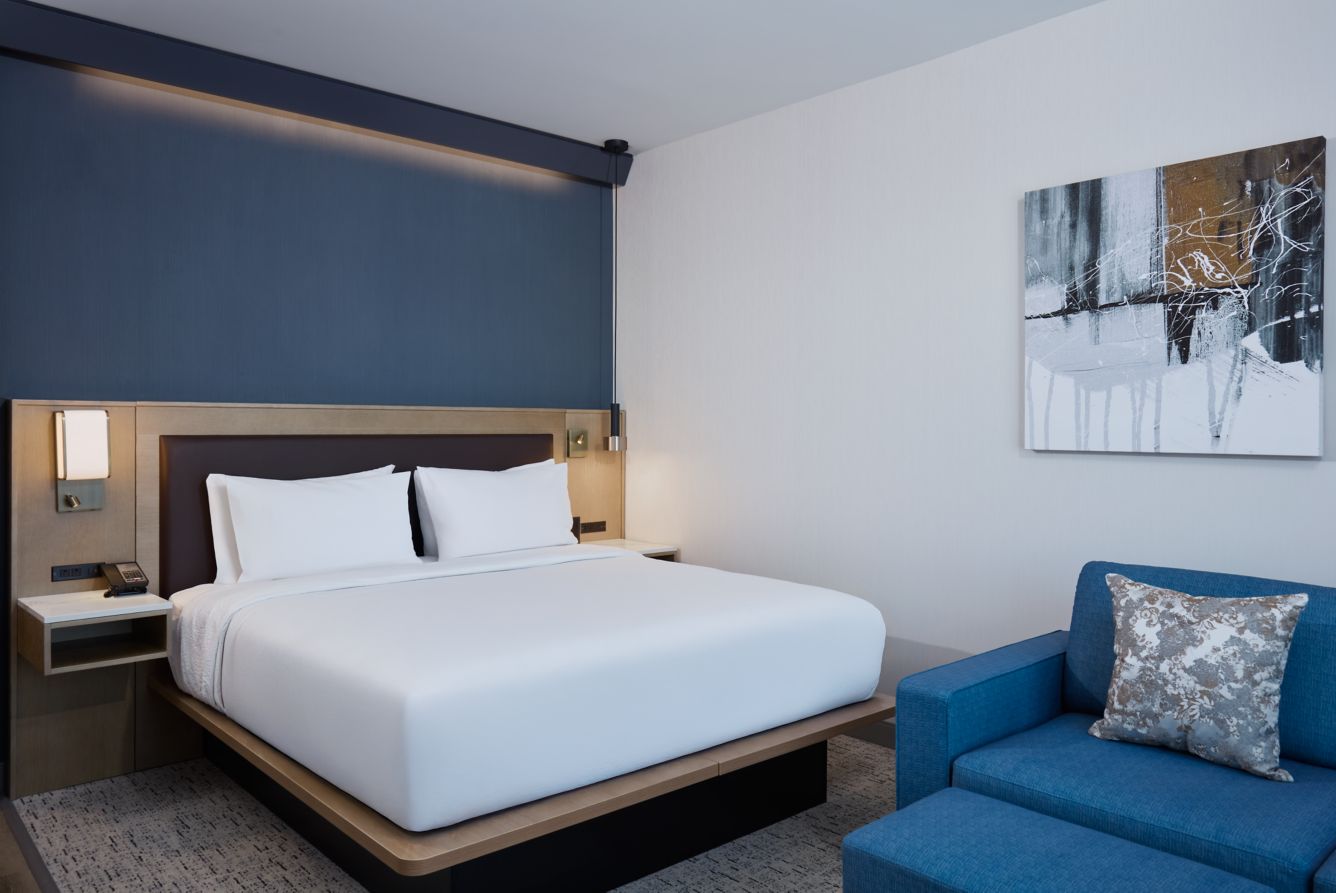 Guest room interior